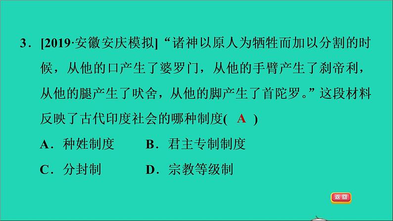 历史人教版九年级上册同步教学课件第1单元古代亚非文明第3课古代印度1第5页