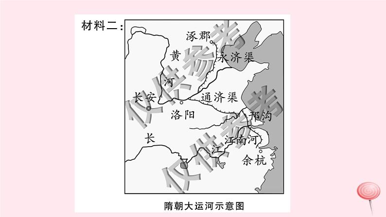 历史人教版七年级下册同步教学课件第1单元隋唐时期:繁荣与开放的时代考点精练习题05