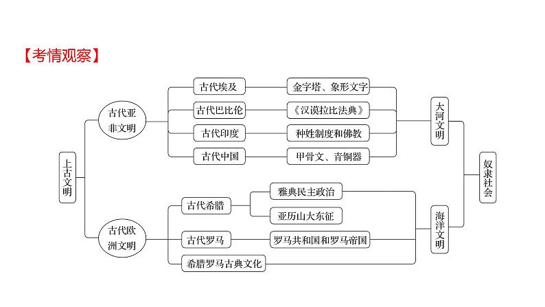 2022-2023 部编版历史 九年级上册 专题一 古代大河文明与海洋文明的比较 课件第2页