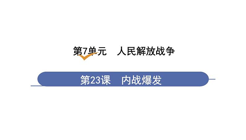 第23课 内战爆发第1页