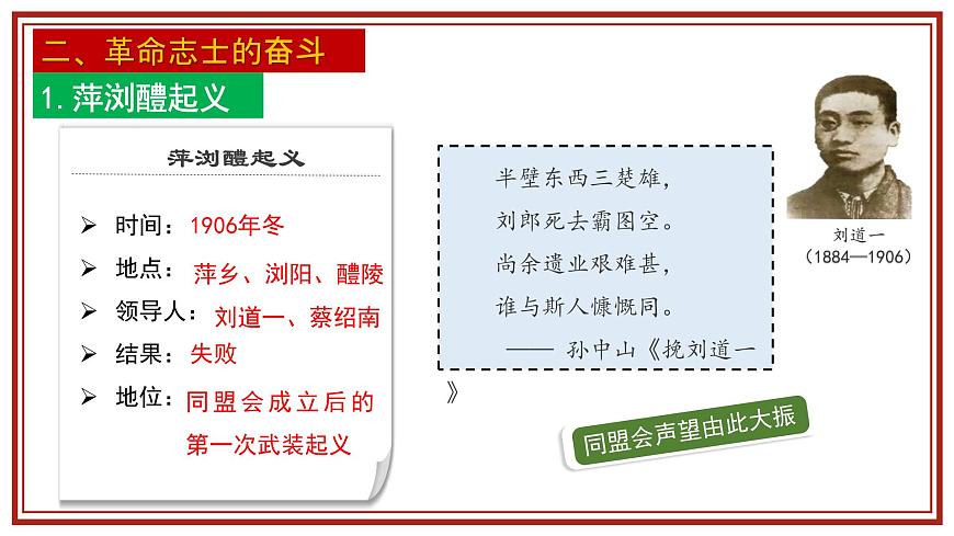 部編版八年級歷史上冊--第9課 辛亥革命(課件)第8頁