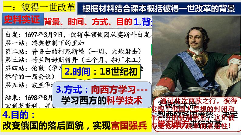 第2课 俄国的改革课件---2022—2023学年部编版初中历史九年级下册06