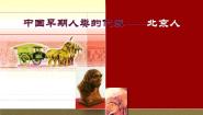 2020-2021学年第一课 中国境内早期人类的代表—北京人教学课件ppt