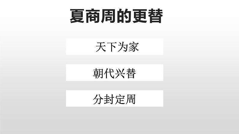 七年级历史人教部编版上册2.4夏商周的更替 课件02
