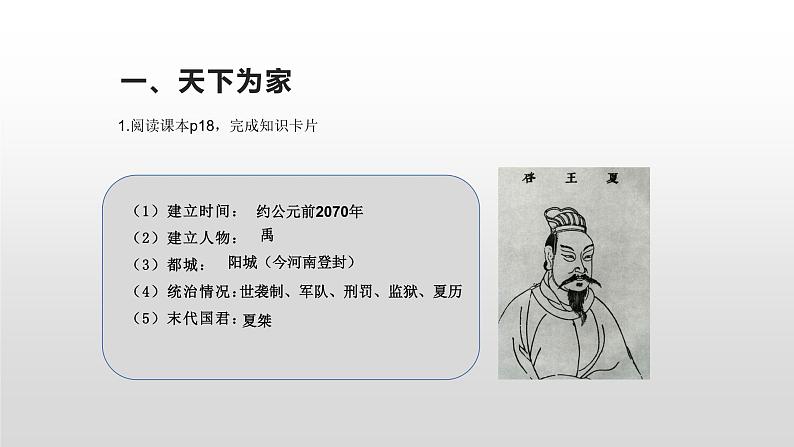 七年级历史人教部编版上册2.4夏商周的更替 课件03