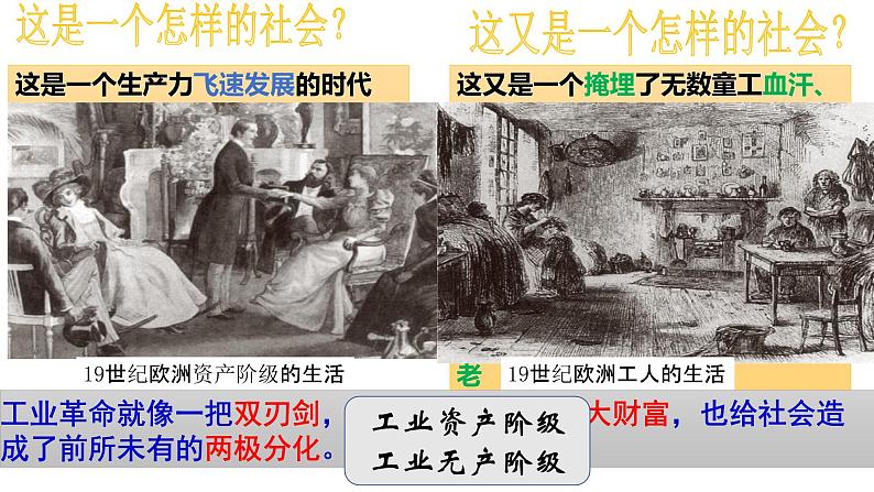 部编版九年级历史上册--第21课 马克思主义的诞生和国际共产主义运动的兴起(精品课件1)02