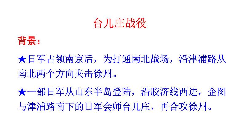 部编版八年级历史上册--第20课 正面战场的抗战-(精品课件)03