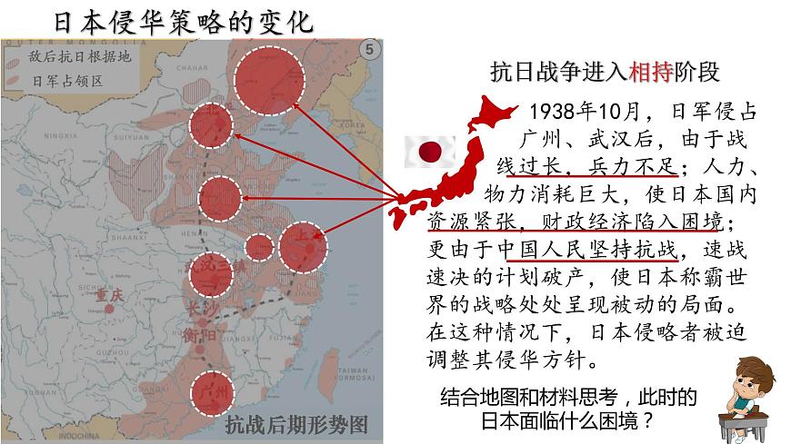 部編版八年級(jí)歷史上冊(cè)--第22課 抗日戰(zhàn)爭(zhēng)的勝利(精品課件)第5頁
