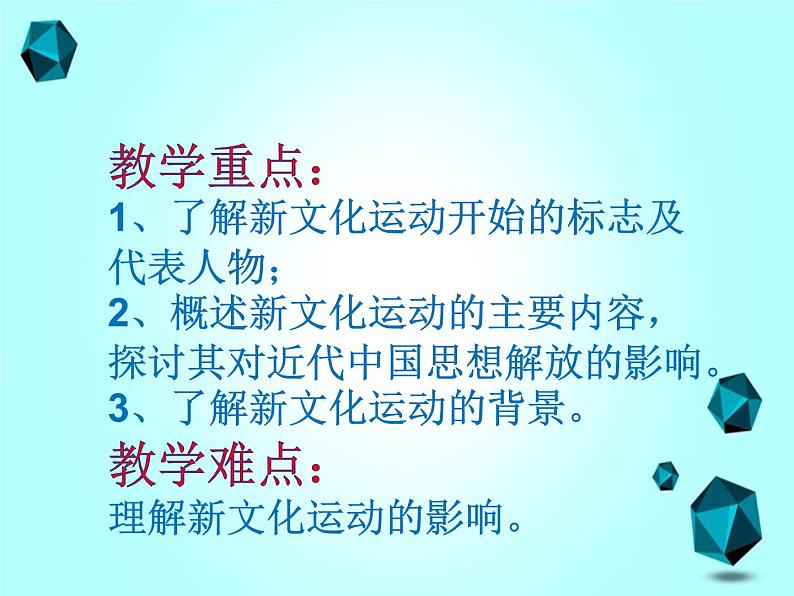 部编版新文化运动PPT演示稿第3页