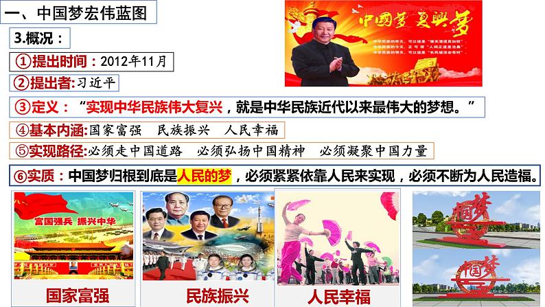 第11课 为实现中国梦而努力奋斗 课件04