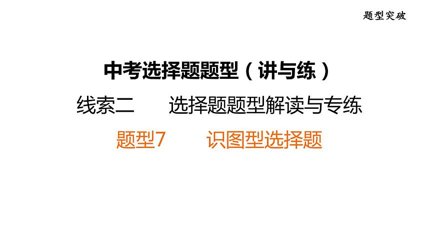 中考?xì)v史復(fù)習(xí)選擇題題型7識圖型選擇題課件第1頁