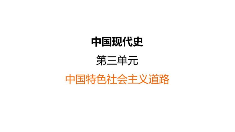 中考历史复习中国现代史课前背记知识点课件01