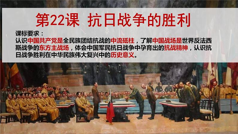 第22课 抗日战争的胜利 课件---2022-2023学年初中历史部编版八年级上册02