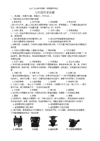 山东省枣庄滕州市2022-2023学年七年级上学期期中考试历史试题(含答案)