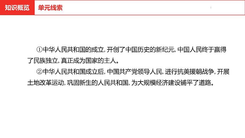 中考总复习历史(河北地区)模块二 中国现代史 第九单元 中华人民共和国的成立和巩固课件第7页