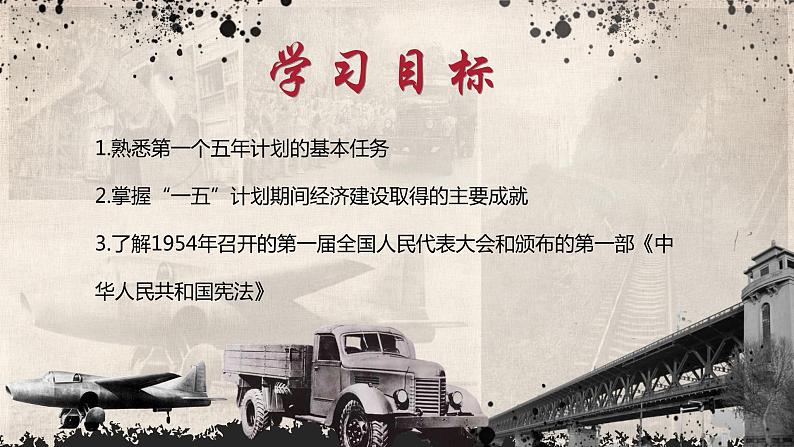 第4课 新中国工业化的起步和人民代表大会制度的确立 课件第2页
