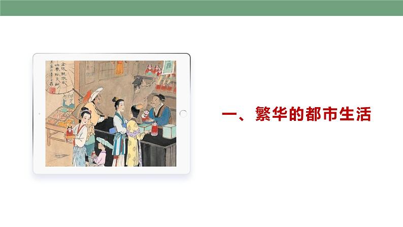 第12课 宋元时期的都市和文化 课件第5页