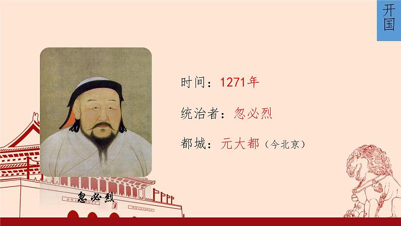 2023年春部编版历史七年级下册 第二单元 第十一课 元朝的统治 课件05