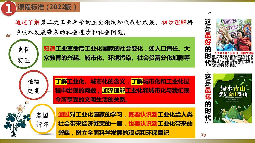 第6課  工業(yè)化國家的社會變化（同步課件）九年級歷史下冊同步備課系列（部編版）第2頁