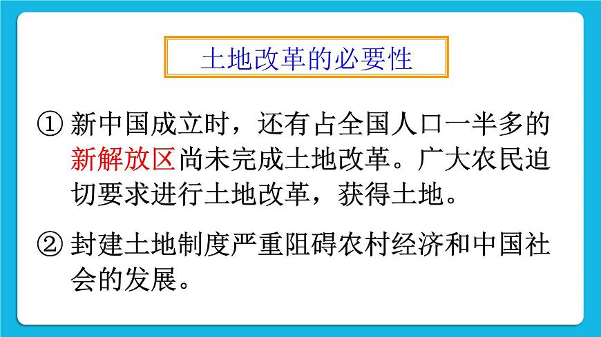 第3課 土地改革 課件第4頁(yè)