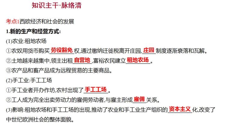 2023年中考历史一轮复习课件：第十九单元 走向近代04