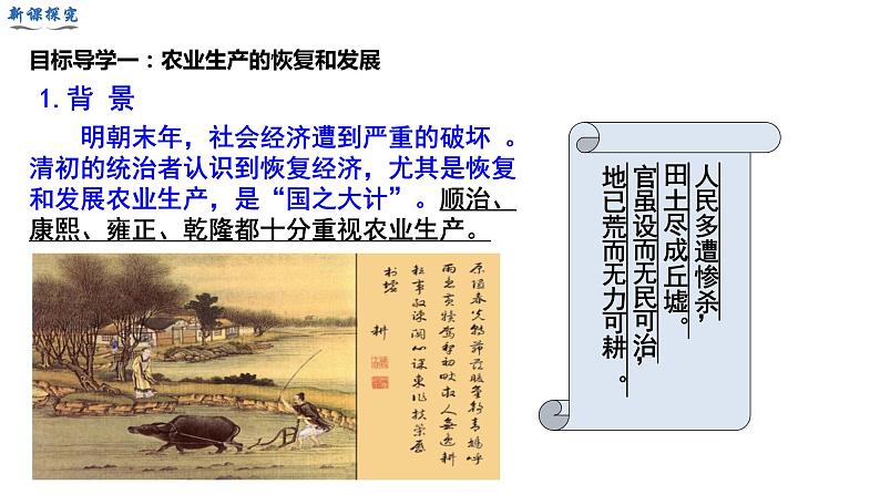 部编版七年级历史下册--第19课 清朝前期社会经济的发展(精品课件)第5页