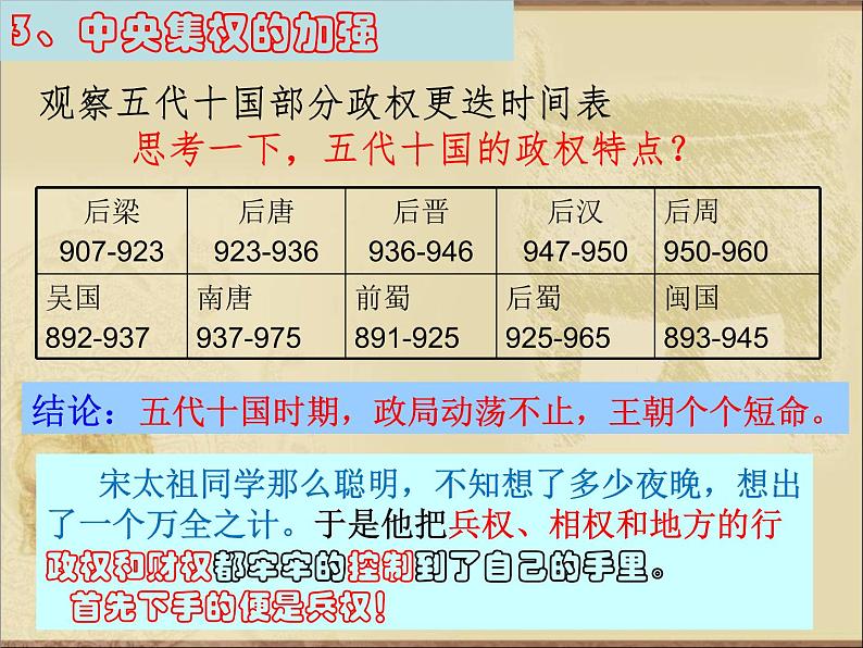 部编版七年级历史下册--第6课 北宋的政治(课件4)第5页