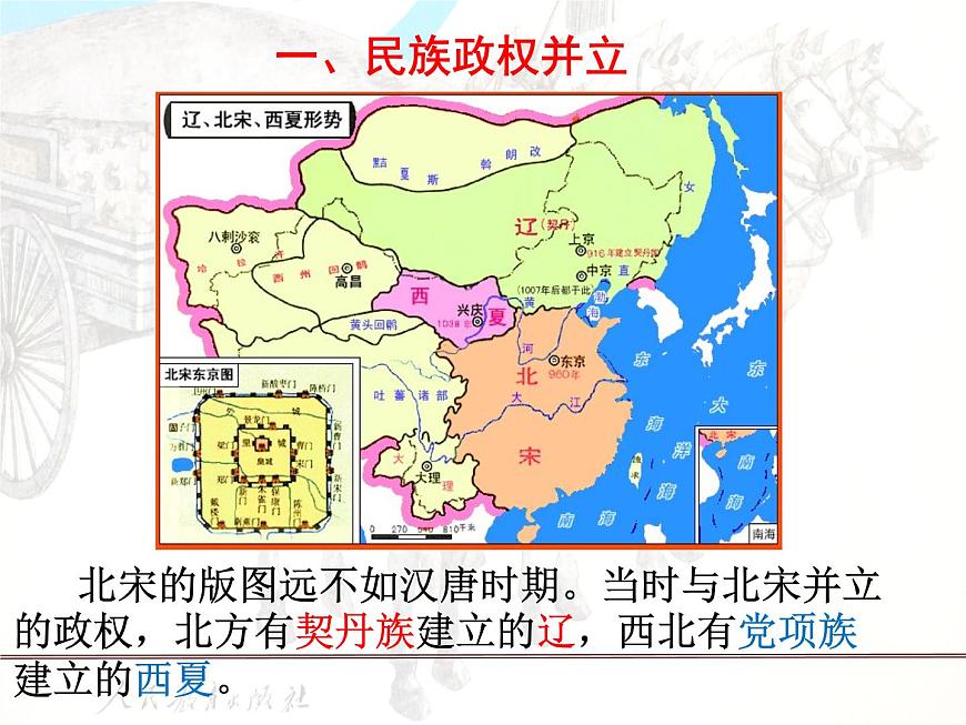 部編版七年級(jí)歷史下冊(cè)--第7課 遼、西夏與北宋的并立（課件2）第2頁(yè)