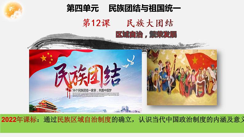第12课 民族大团结【课件】01