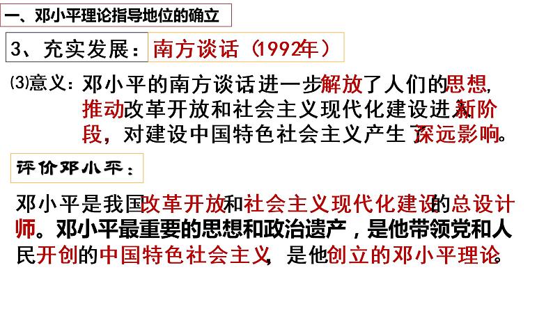 第10课 建设中国特色社会主义道路 课件08