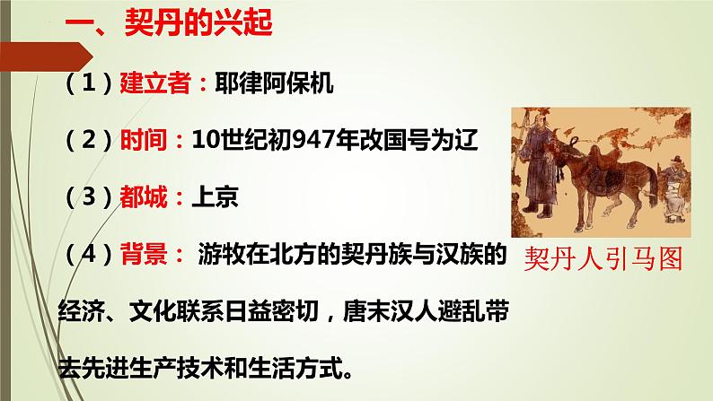 第二单元第七节辽、西夏与北宋的并立 课件 部编版七年级历史下册第3页
