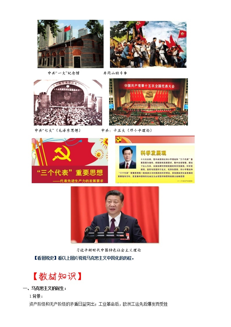 热点06  马克思主义中国化-2023年中考历史【热点·重点·难点】专练（全国通用）02