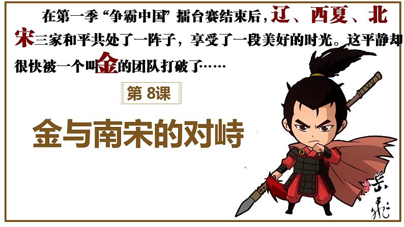 第8课++金与南宋的对峙2022-2023学年七年级历史下册同步课件(部编版)第2页