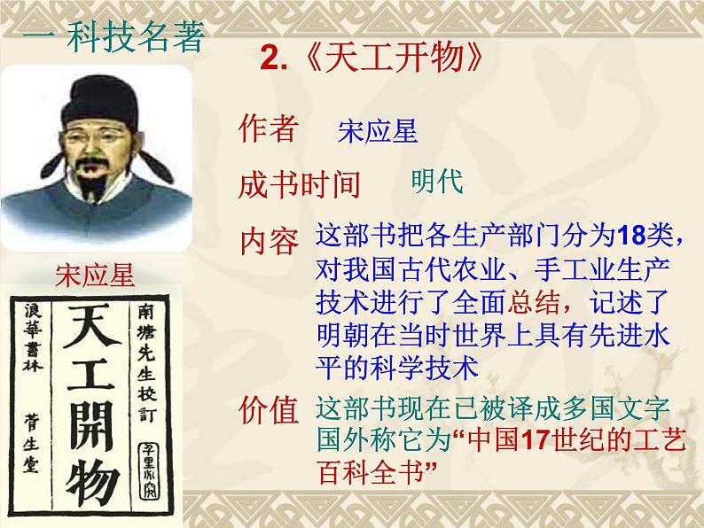 部编版七年级历史下册--第16课 明朝的科技、建筑与文学(课件4)07