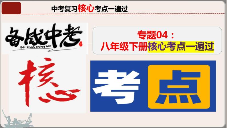 专题04八年级下册（中国现代史）中考历史核心考点必背知识清单（部编版）课件PPT02