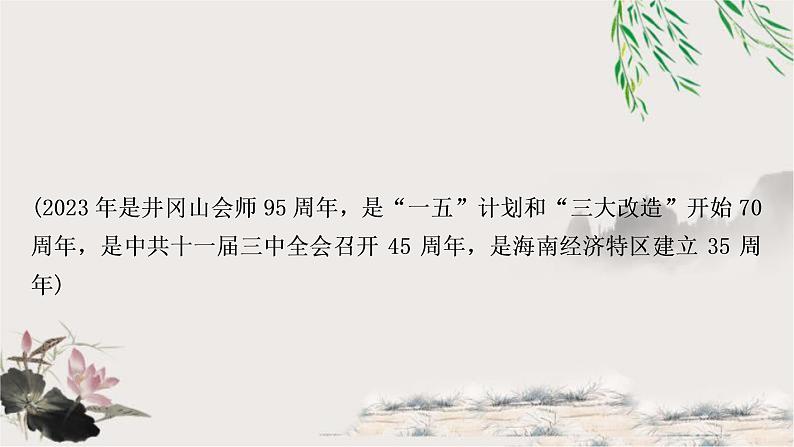 中考历史复习热点专题一中国共产党的光辉历程教学课件第2页