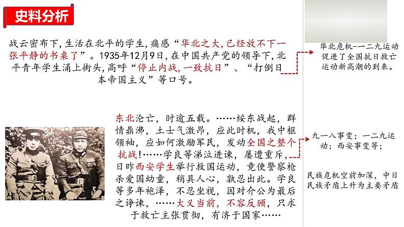 中考历史一轮复习精讲精练课件中华民族的抗日战争(含答案)第8页