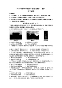 2023年河南省商丘市柘城县中考二模历史试题