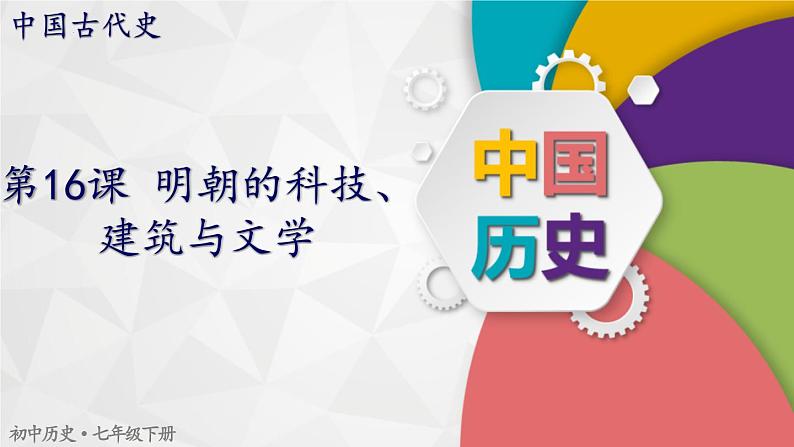 第16课 明朝的科技、建筑与文学-课件第1页