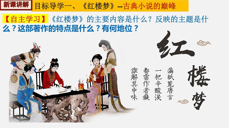 第21课清朝前期的文学艺术【课件】第3页