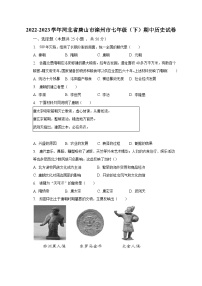 2022-2023学年河北省唐山市滦州市七年级（下）期中历史试卷（含解析）