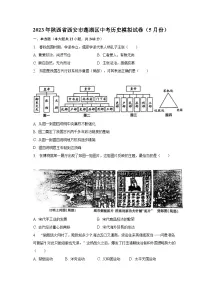2023年陕西省西安市莲湖区中考历史模拟试卷(5月份)(含解析)