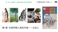 人教部编版第一课 中国境内早期人类的代表—北京人公开课课件ppt