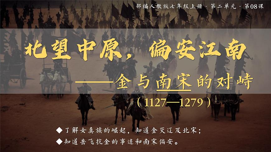 第8課 金與南宋的對(duì)峙課件第2頁