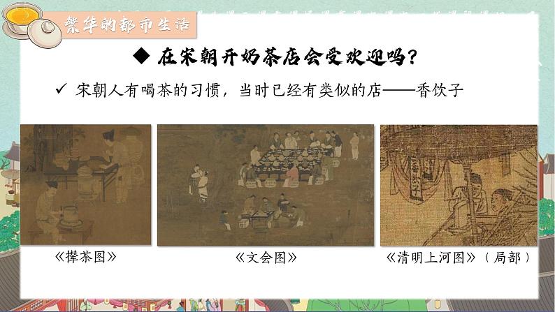 12课 宋元时期的都市和文化 课件第4页