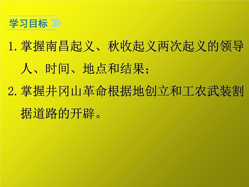 《毛泽东开辟井冈山道路》同课异构一等奖课件03