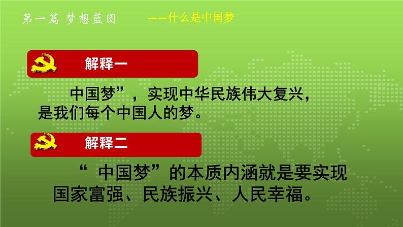 《为实现中国梦而努力奋斗》教学专用课件第8页
