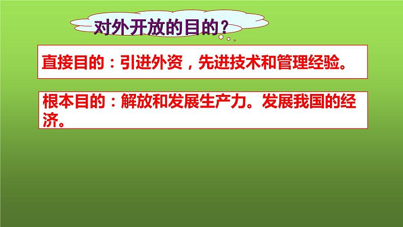 《对外开放》公开课教学课件第6页
