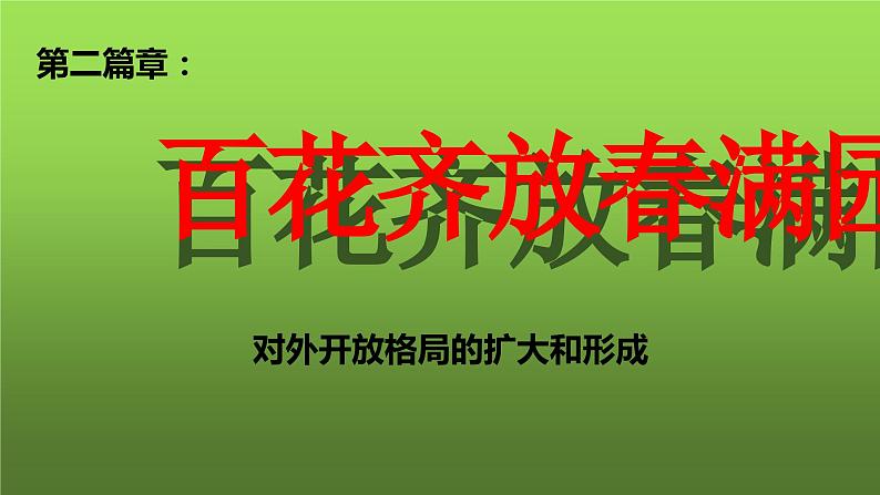 《对外开放》教学专用课件第8页