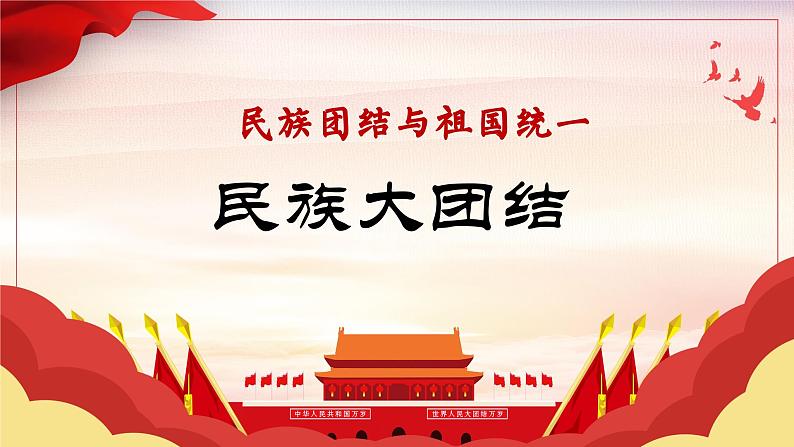《民族大团结》教学专用课件第1页